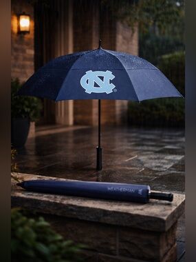 NIBWT Weatherman Large Golf Umbrella 68” Durable Frame -University of N Carolina